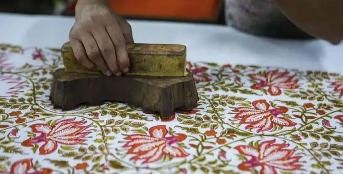 Block printing workshop
